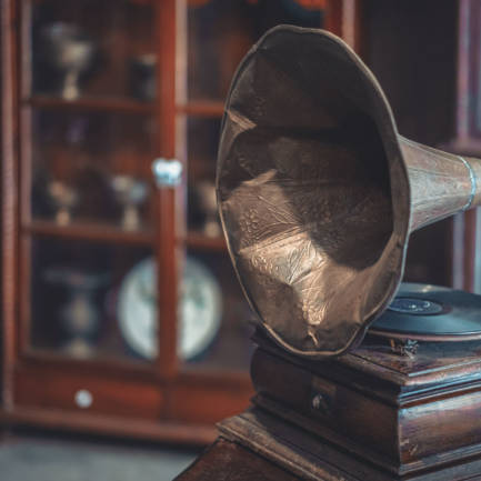 Old Music Player Gramophone