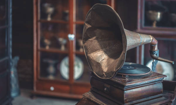 Old Music Player Gramophone